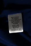 Caroline Constas Slip Dress Tina Blue Paisley Print Stretch Satin Size Large - Celebrity Owned