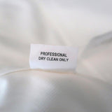 Charles Chang Lima Wrap Jacket White Stretch Cotton Size 8 - Celebrity Owned