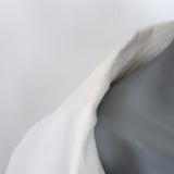 Charles Chang Lima Wrap Jacket White Stretch Cotton Size 8 - Celebrity Owned
