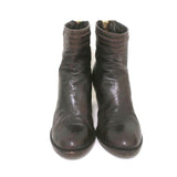 Chloe Ankle Boots Dark Brown Leather Size 40.5 High Heel Booties - Celebrity Owned