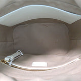 Chloe Roy Bucket Bag Cream Leather Small Crossbody Shoulder Bag - Celebrity Owned