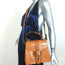 Chloe Small Aby Day Bag Autumnal Brown Croc-Embossed Leather Crossbody Tote NEW