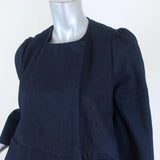 Co Denim Avec Francois Girbaud Jacket Dark Navy Size Small - Celebrity Owned