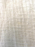 Current/Elliott Camila Trapeze Tank Cream Crinkled Cotton Size 1 Sleeveless Top - Celebrity Owned