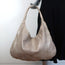 Devi Kroell Snakeskin Hobo Beige Extra Large Shoulder Bag