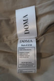 Doma Darken Leather Biker Jacket Ecru Size Small Motorcycle Jacket - Celebrity Owned