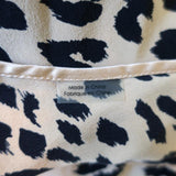 Equipment x Kate Moss Slip Dress Jessa Beige Leopard Print Silk Size Extra Small - Celebrity Owned