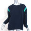 Jumper 1234 Side-Stripe Sweater Navy Size 4 Crewneck Pullover