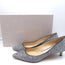 Jimmy Choo Romy 40 Pumps Chalk Woven Raffia Size 37 Pointed Toe Heels NEW