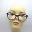 Prada Conceptual Cat Eye Eyeglasses Black VPR 11X-F 1AB-1O1 NEW