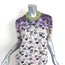 Prada Top Lips & Heart Print Wool-Cashmere Size 42 Short Sleeve Sweater
