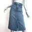 Club Monaco Denim Skirt Indigo Rinse Cotton Size 25