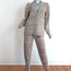 LoveShackFancy Matching Cardigan & Pants Set Autumn Rainbow Knit Size Small NEW