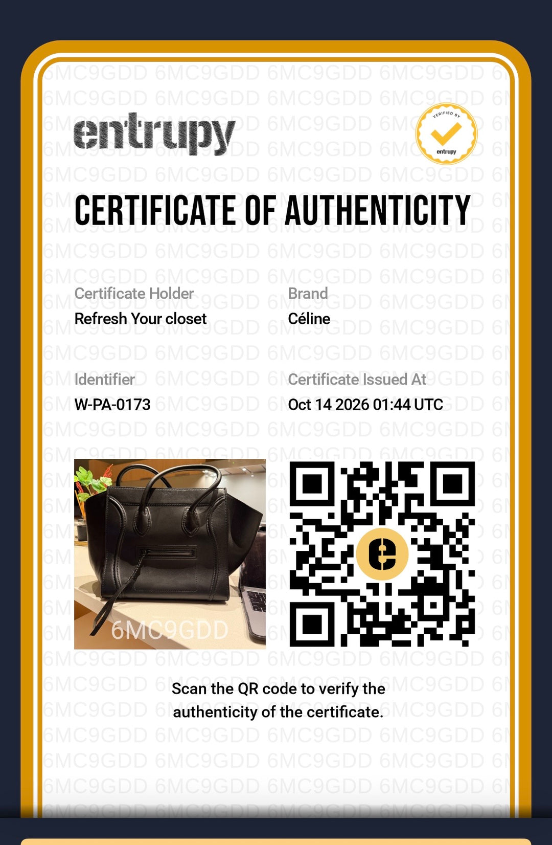 Celine Medium Phantom Luggage Tote Black Calfskin Leather