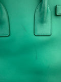 Saint Laurent Sac de Jour Small Tote Green Leather Crossbody Bag
