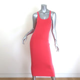 A.L.C. Chase Midi Tank Dress Salmon Stretch Knit 
