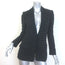 A.L.C. James Studded Blazer Black Stretch Crepe Size 2 One-Button Jacket