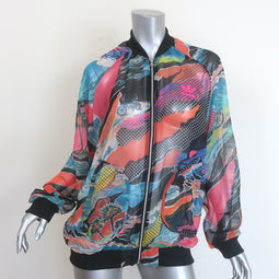Adidas x Farm Rio Venice Beach Tropical Printed Bomber