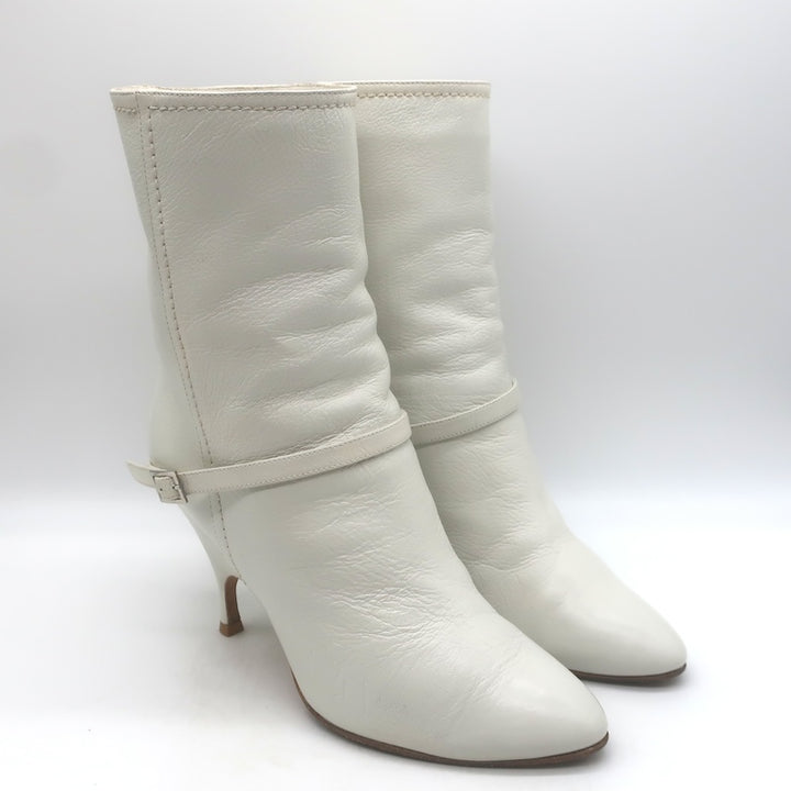 Alchimia di Ballin Kari Ankle Strap Boots White 