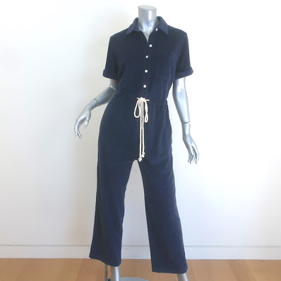 Alex Mill Benny Terry Cloth Jumpsuit 