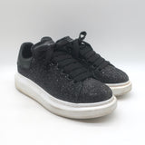 Alexander McQueen Glitter Oversized Sneakers Black Size 38.5