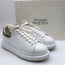 Alexander McQueen Oversized Sneakers White Leather & Leopard Suede Size 38