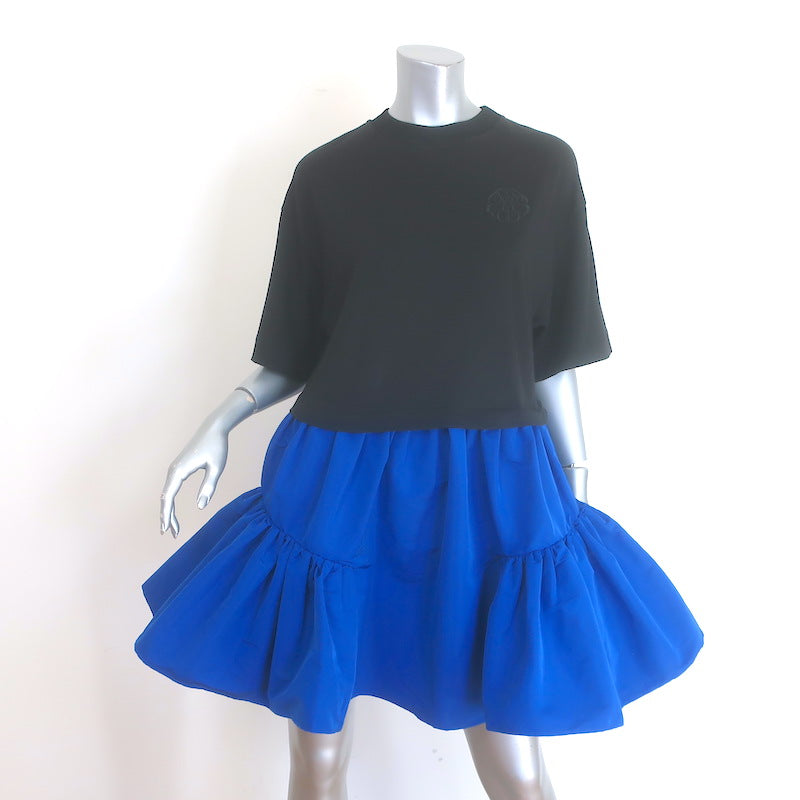 Alexander McQueen Ruffled Mini T-Shirt Dress