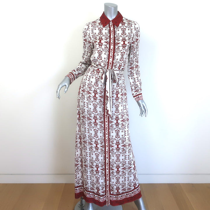 Alice + Olivia Chassidy Maxi Shirt Dress