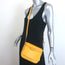 Anya Hindmarch Return to Nature Small Crossbody Flap Bag Yellow Leather