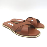 Aquazzura Divine Crisscross Slide Sandals