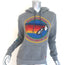 Aviator Nation Classic Logo Hoodie Gray Fleece Size Small