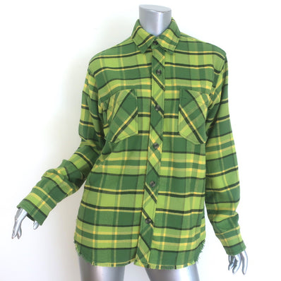 Aviator Nation Plaid Flannel Western Shirt