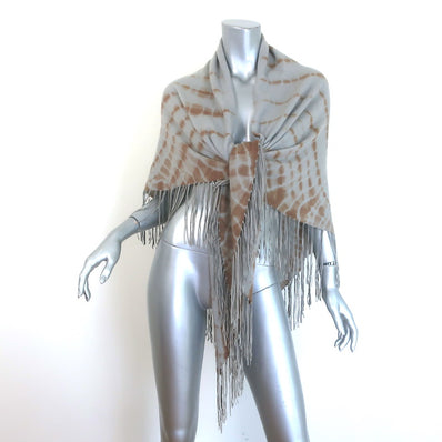 Bajra Tie Dye Triangle Shawl