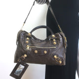 Balenciaga Giant 21 City Bag Truffle Brown 