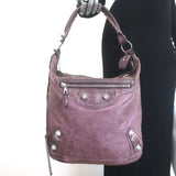 Balenciaga Giant Day Hobo Lavender Leather