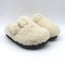 Birkenstock Papillio Boston Big Buckle Shearling Teddy Clogs Cream Size 36
