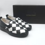 Bottega Veneta Checkerboard Intrecciato Slip-On Sneakers