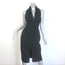 Bottega Veneta Open-Back Halter Dress Black Cotton Canvas Size 40
