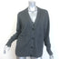 Brochu Walker Lace Looker Cardigan Charcoal Wool-Cashmere Size Small
