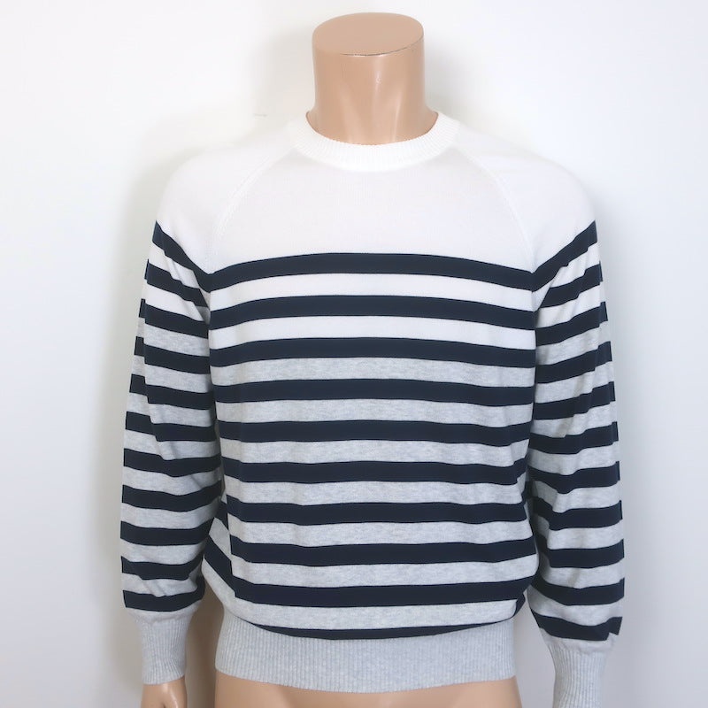 Brunello Cucinelli Breton Stripe Sweater 