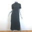 Brunello Cucinelli Monili-Trim Turtleneck Midi Dress Anthracite Size Medium