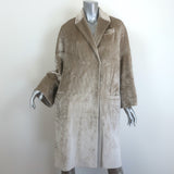 Brunello Cucinelli Velvet Cocoon Coat 
