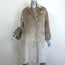 Brunello Cucinelli Velvet Cocoon Coat Gold Size 40