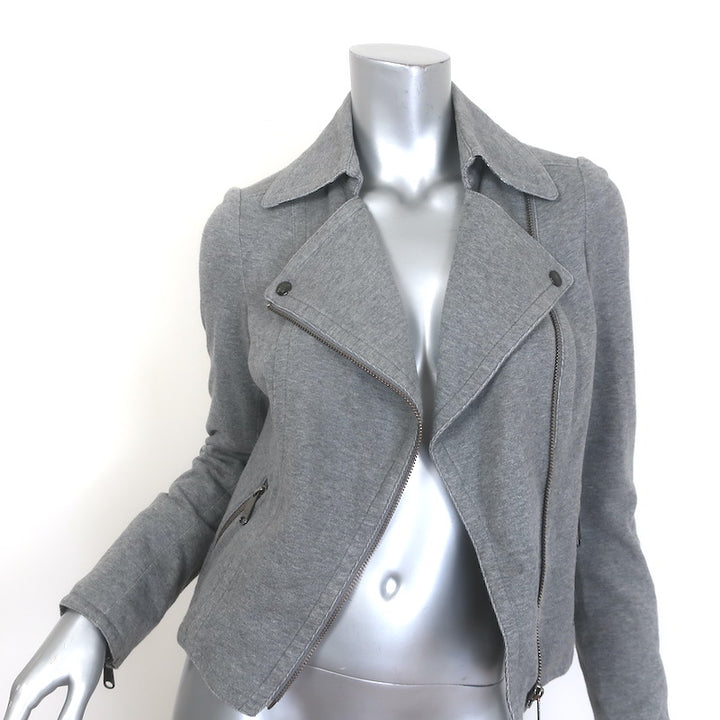 Burberry London Blue Label Sweatshirt Moto Jacket