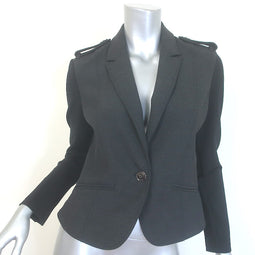 Burberry London Contrast-Front Blazer 