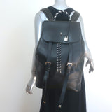 Buscemi Extra Large Backpack Black Leather