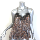 CAMI NYC Racer Leopard Print Silk Charmeuse Camisole 