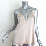 Cami NYC Everly Camisole Oat Silk Satin Size Medium Crisscross-Back Tank Top