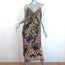 Camilla A Night in the 90's Chain-Strap Sarong Wrap Dress Black Size Medium NEW