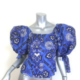 Caroline Constas Nella Puff Sleeve Top 
